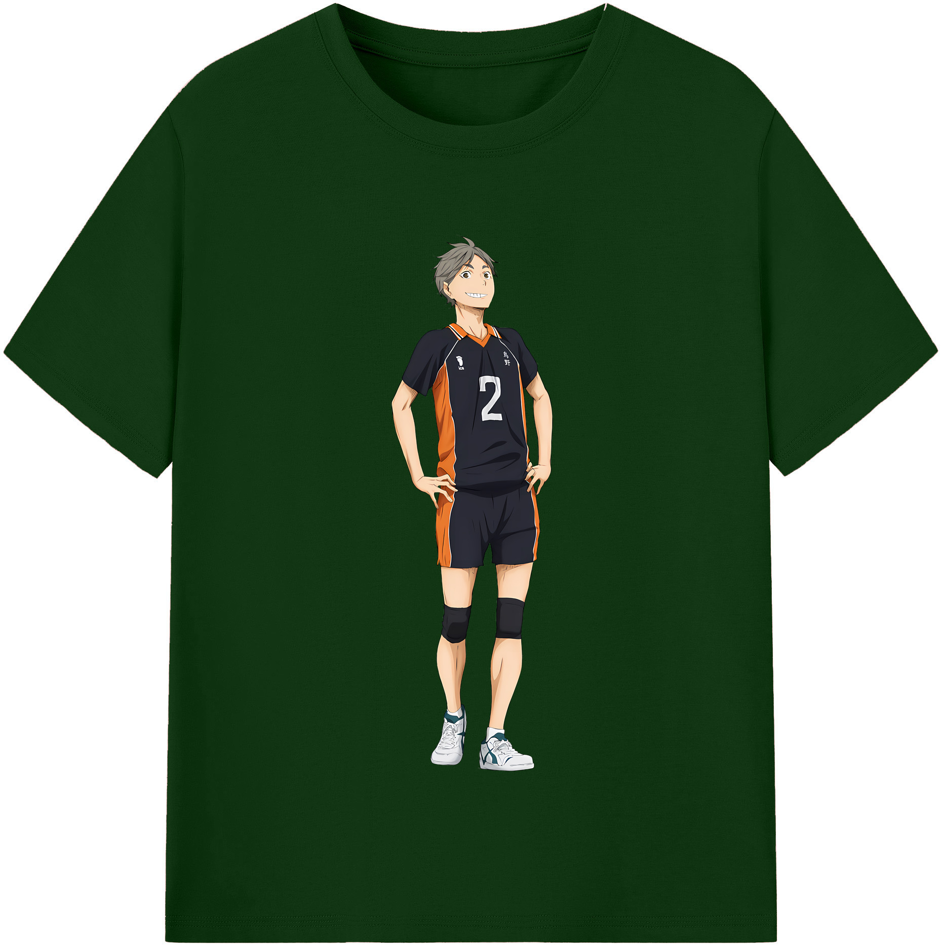 （画像用） ハイキュー!! Haikyu!! 綿100％半袖Tシャツ（フロントプリント）